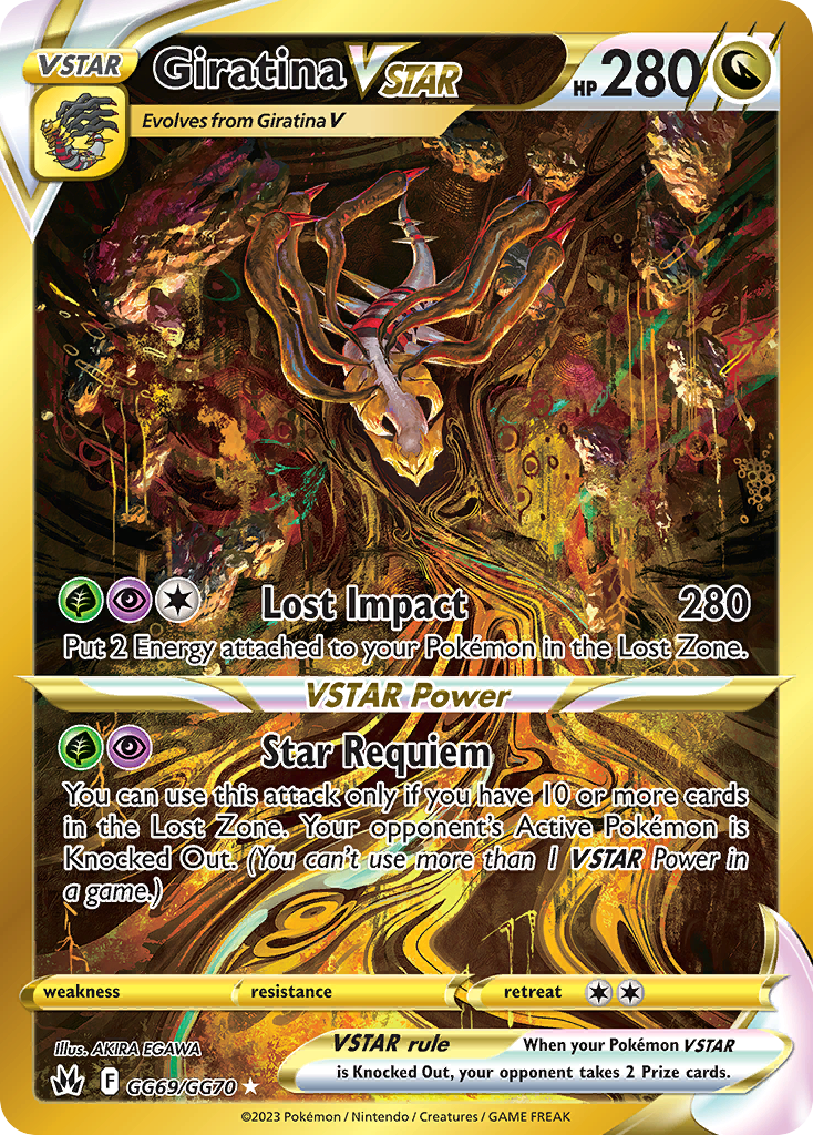 GG69 Crown Zenith Galarian Gallery card