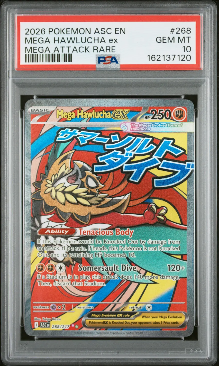 Mega Hawlucha Mega Attack Rare